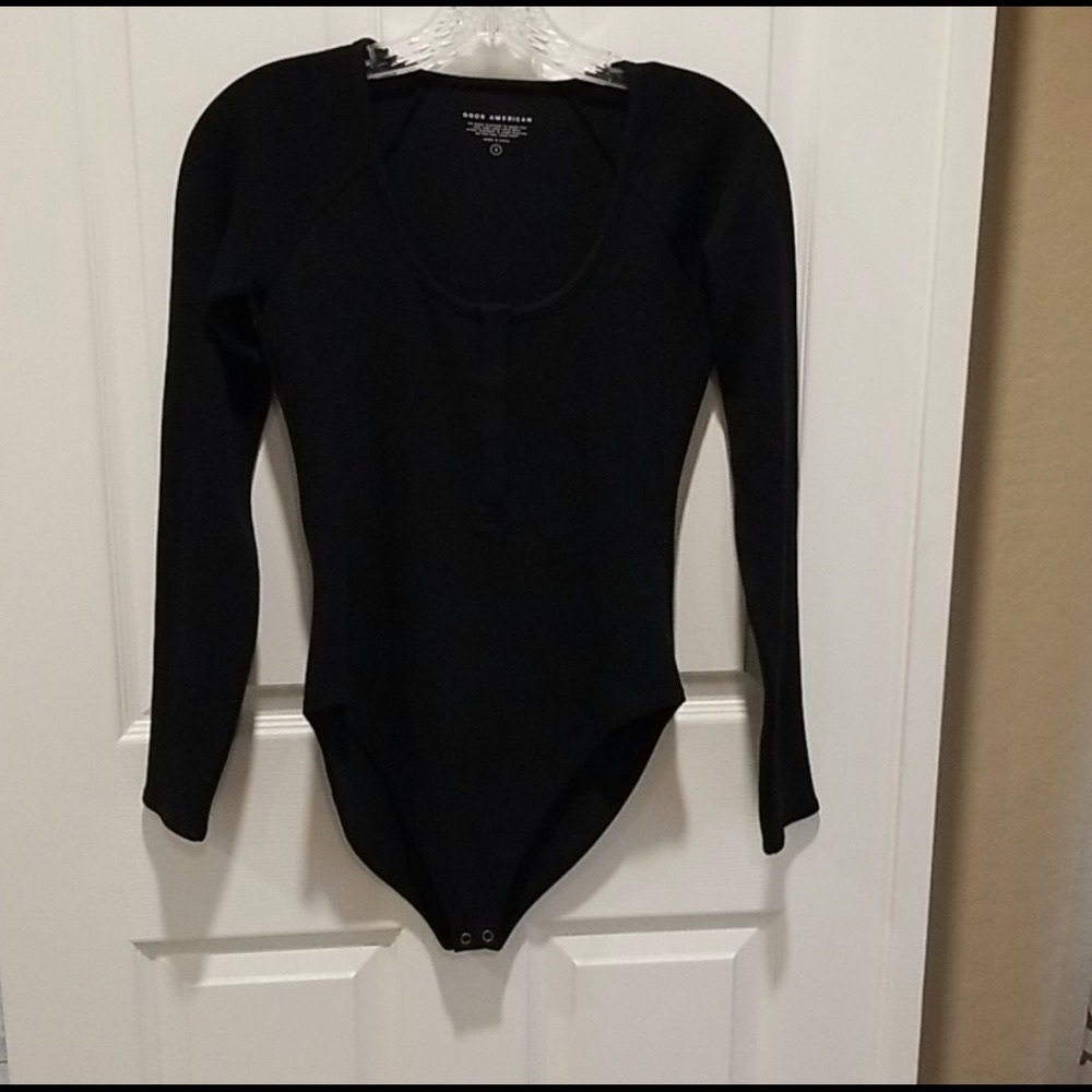 Good American black bodysuit, size Large (3)